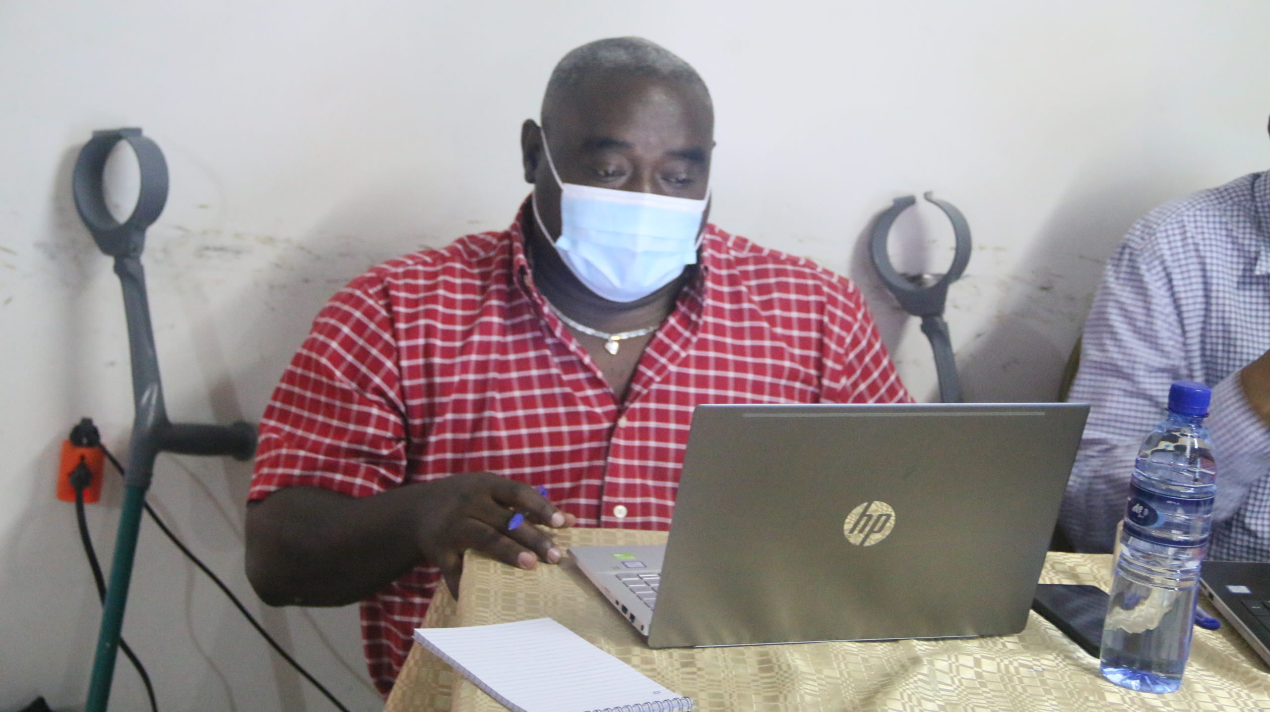 Picture of the president of Ethiopian Federation of Ethiopian Association of Persons with Disabilities (FEAPD)
