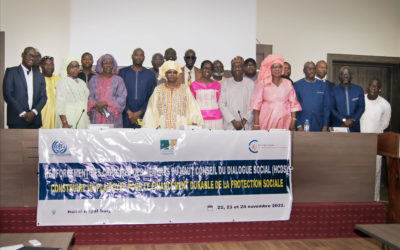 Senegal’s High Council for Social Dialogue commits to the sustainable financing of social protection